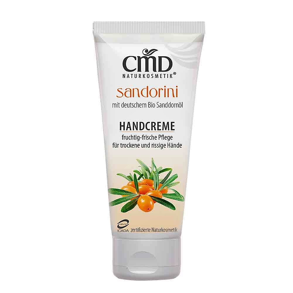 Sandorini Handcreme mit Sanddornfruchtfleisch