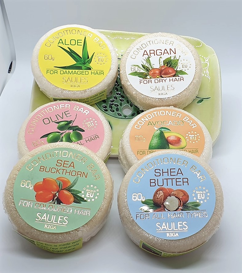 Shampoo Bar mit Pflegespülung